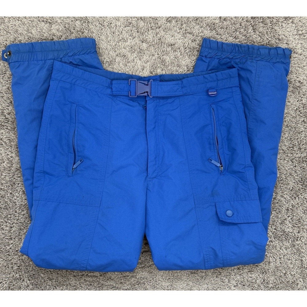 Vintage SKYR Men's M Blue Snow Boarding Ski Pants 90's